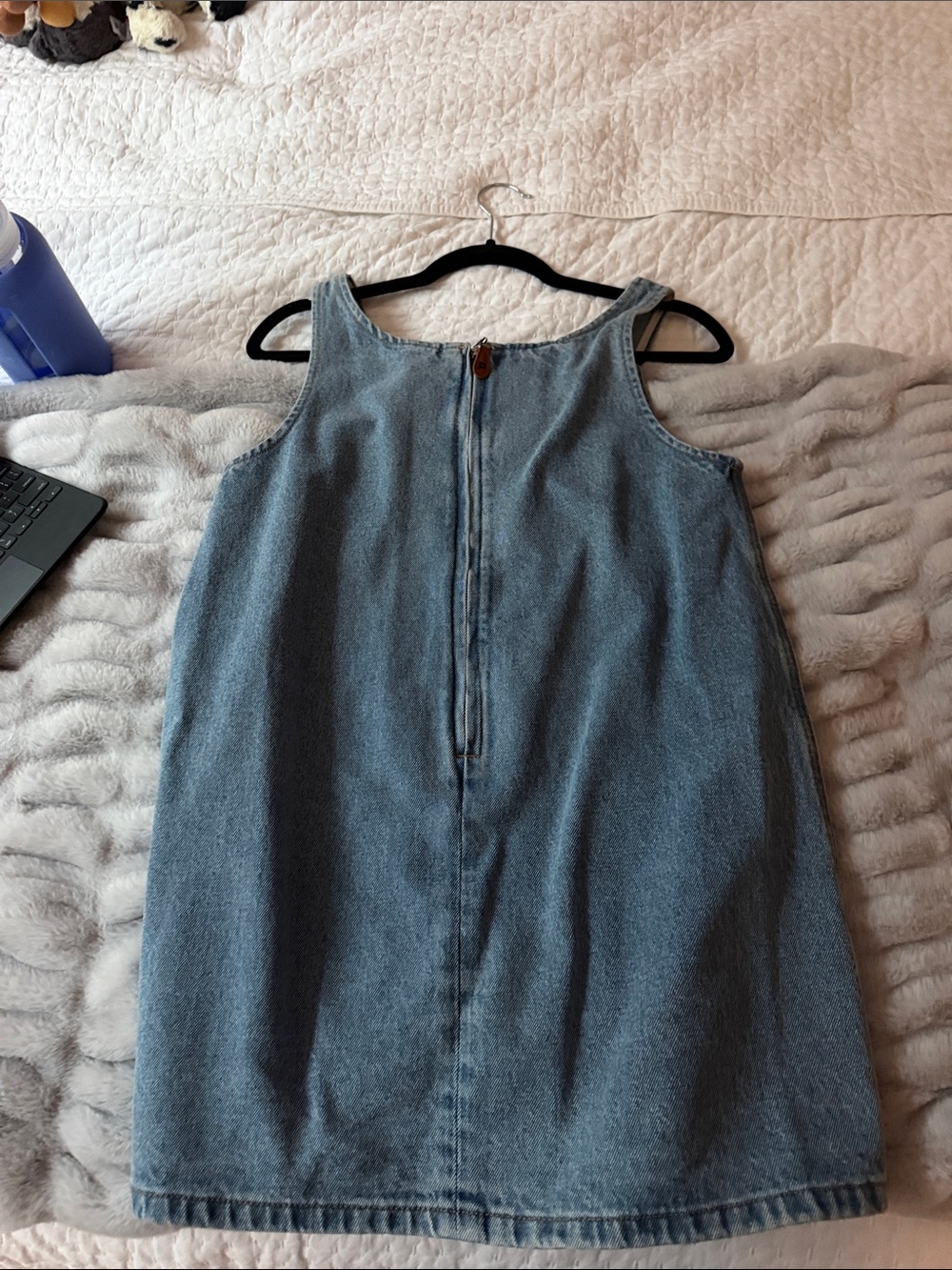 Parke Denim Tank Top Dress - Blue - Picture 3 of 3